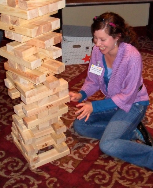 Reward for a hard day's work!