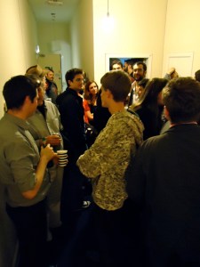 The crowd at the Hacklab